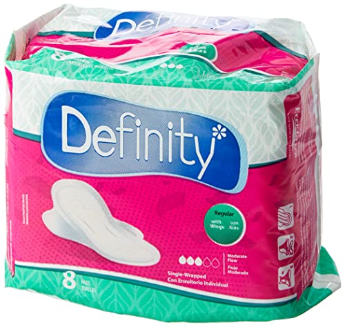 Absorvente Com Abas Definity 8 Unidades