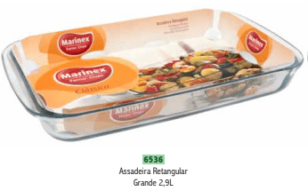 Assaderia Retangular Grande Marinex 2,9L