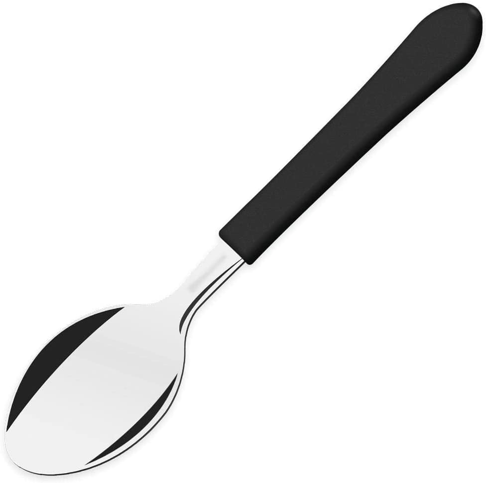 Colher Mesa Inox Leme Preto Tramontina