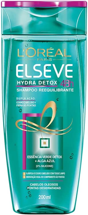 Shampoo Hydra Detox 48h Reequilibrante Elseve 200mL
