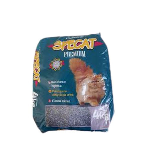 Areia Higiênica Gato Specat 4Kg
