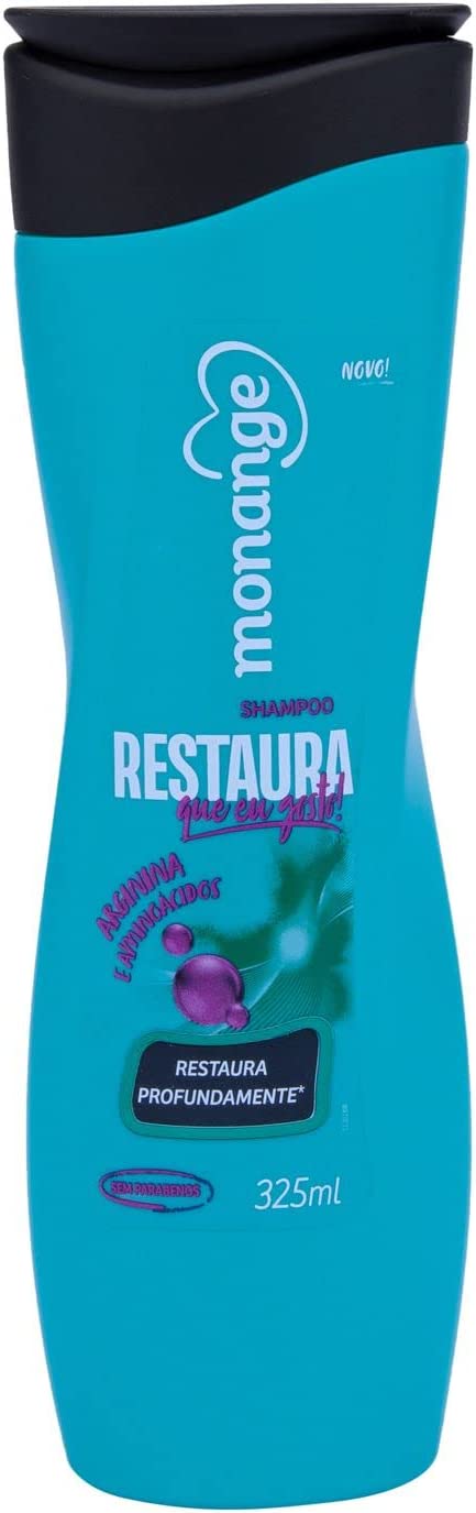 Shampoo Monange Restaura Que Eu Gosto! Frasco 325ml