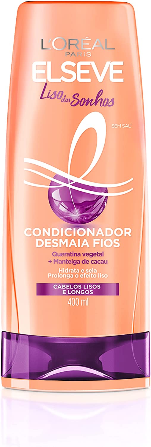 Condicionador Liso Dos Sonhos Elseve 400mL
