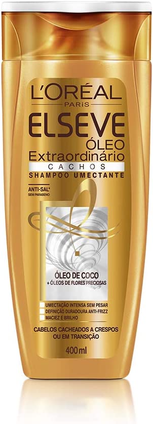 Shampoo Óleo Extraordinário Cachos Elseve 400mL