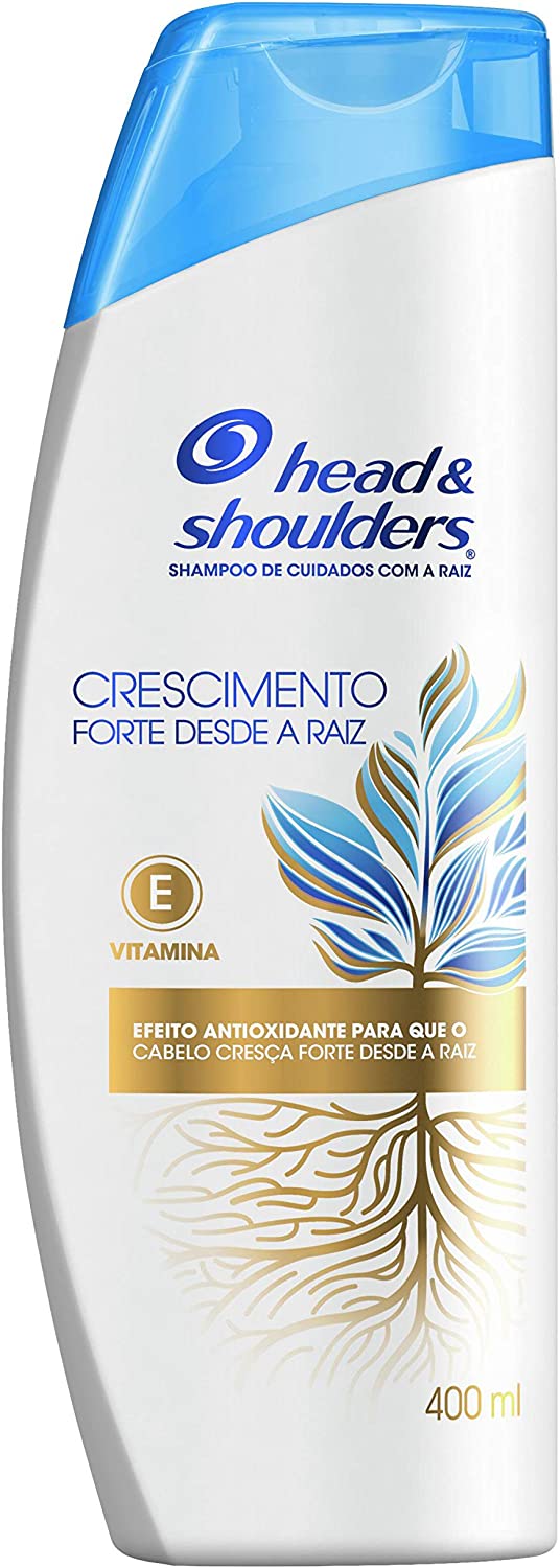 Shampoo Crescimento Forte Desde A Raiz Head e Shoulders 400mL