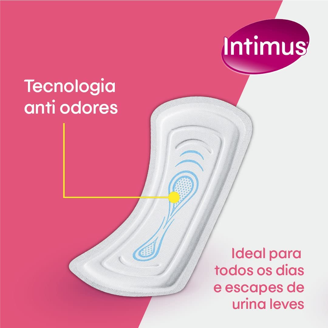 Protetor Diário Sem Abas 2 Em 1 Intimus 14 Unidades