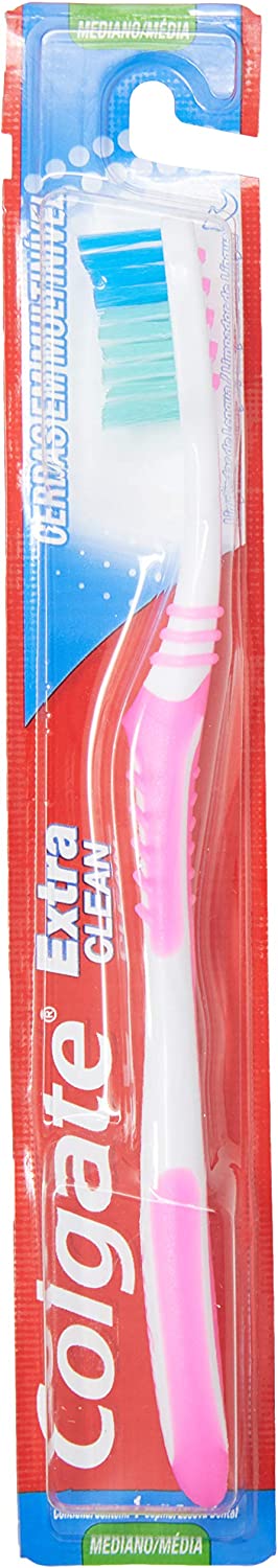 Escova Dental Média Extra Clean Colgate 1 Unidade