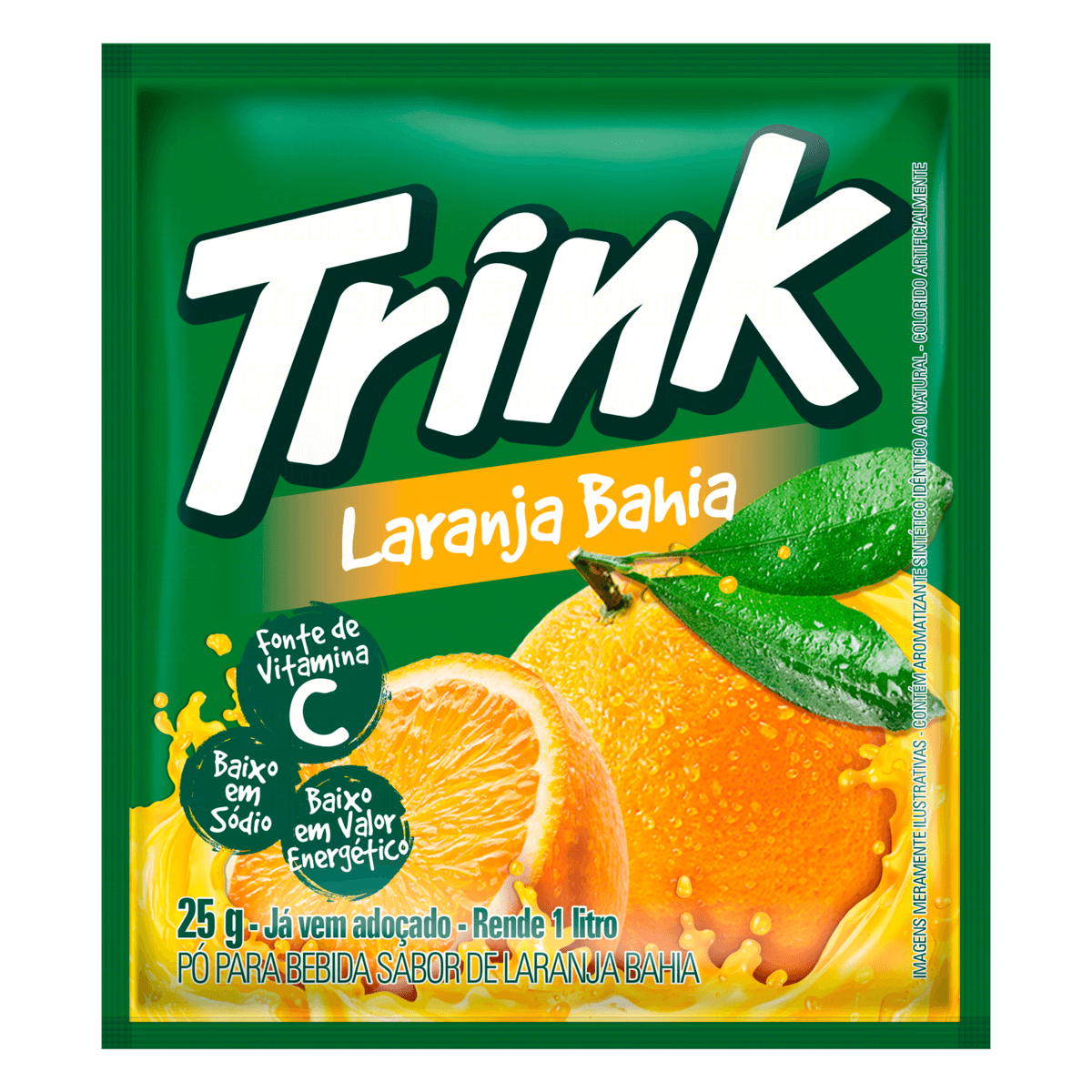 Refresco Em Pó Laranja Bahia Trink 25g