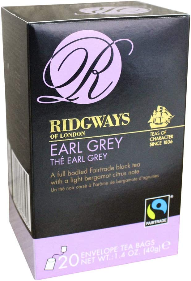 Chá London Earl Grey Ridgways 40g