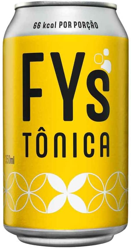 Água Tônica Fys com Toque de Limão Siciliano Zero Açúcar e Calorias Lata 350ml