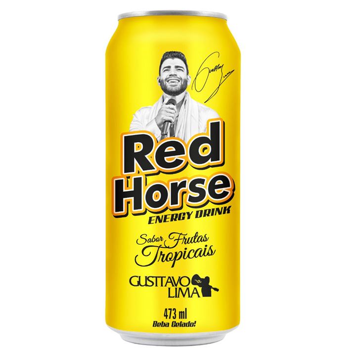 Energético Frutas Tropicais Red Horse Lata 473mL