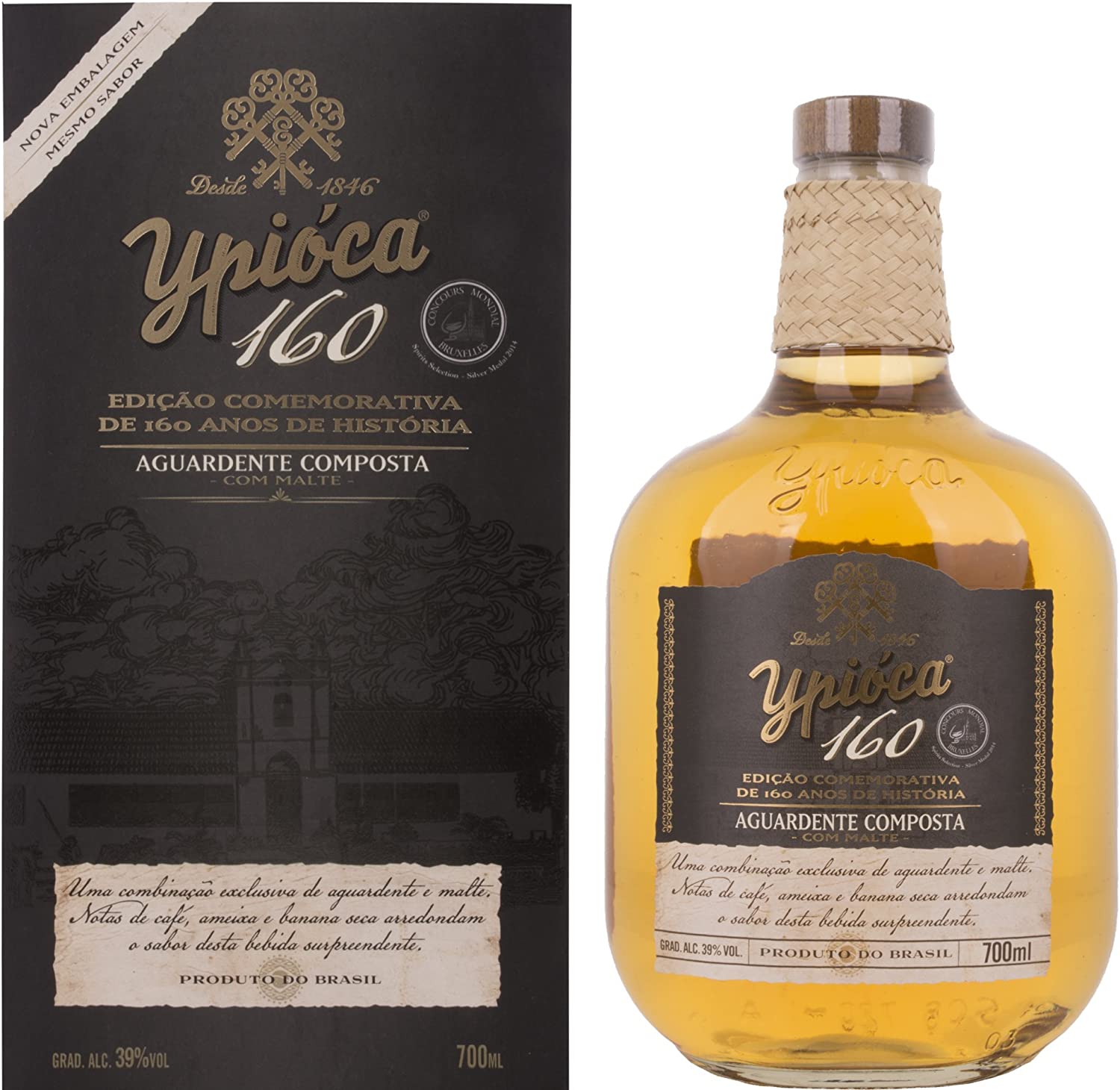 Aguardente Composta Ypióca 700mL