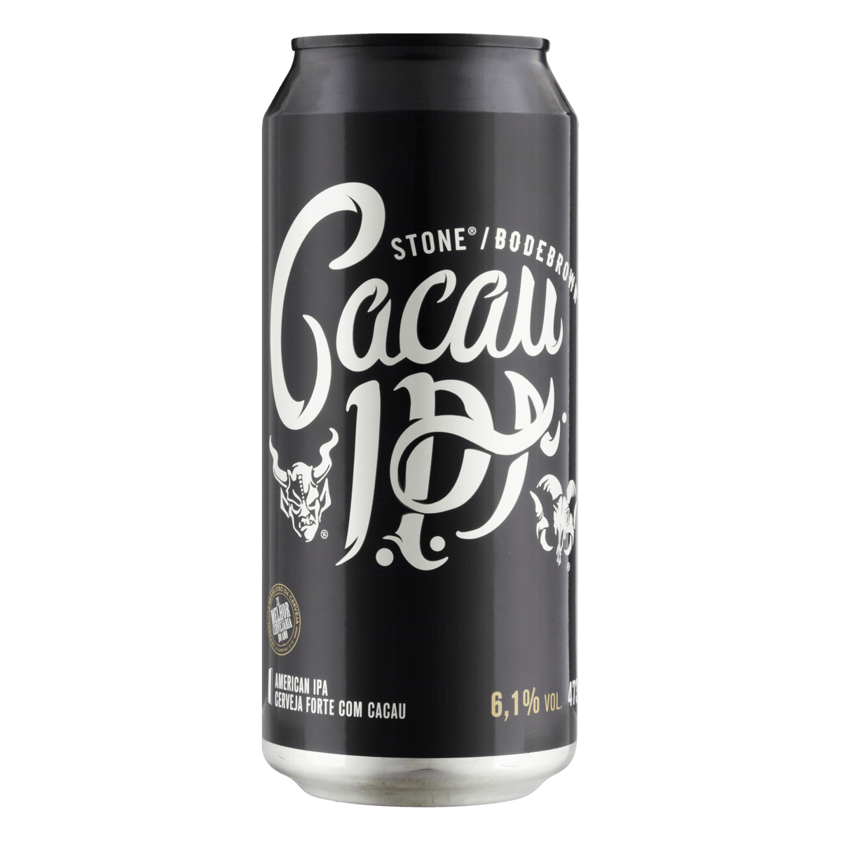 Cerveja Cacau Ipa Bodebrown Lata 473mL