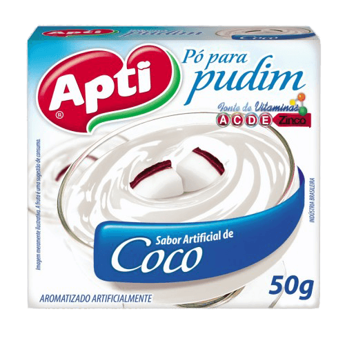 Mistura P/pudim Apti 50g Coco