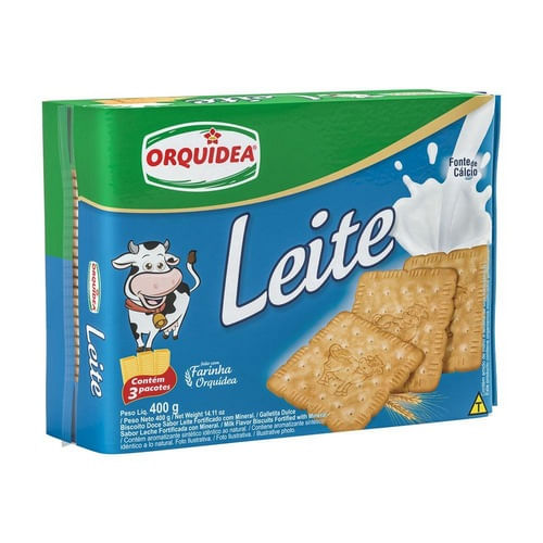 Biscoito Leite Orquidea 400g