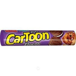 Biscoito Recheado Flocos Zoo Cartoon 110g