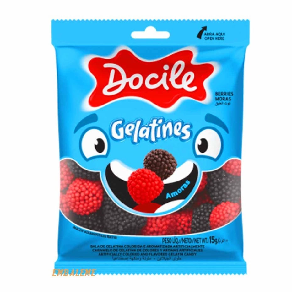 Bala Gelatina Amora Docile 15g