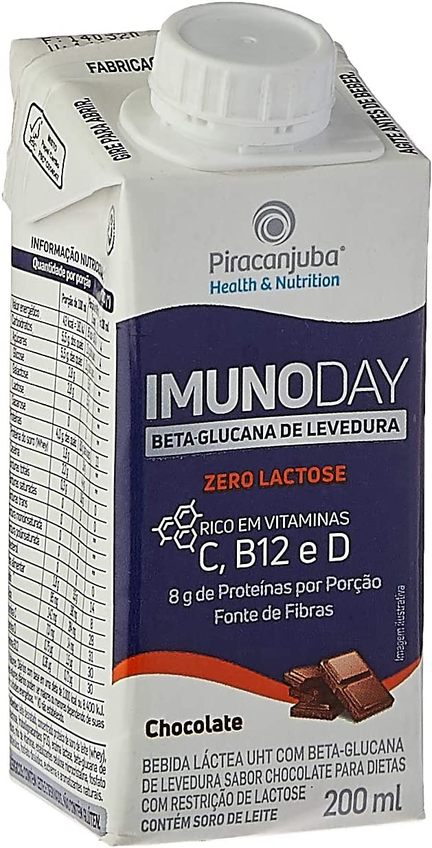 Bebida Láctea Chocolate Zero Lactose Imunoday 200mL