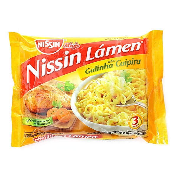 Macarrão Instantâneo Galinha Ninfa 70g