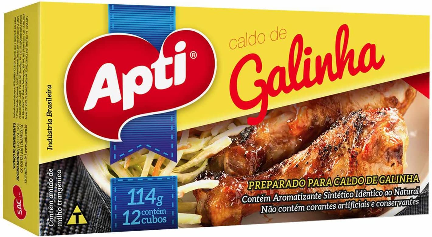 Caldo Maggi Galinha Caixa 114g