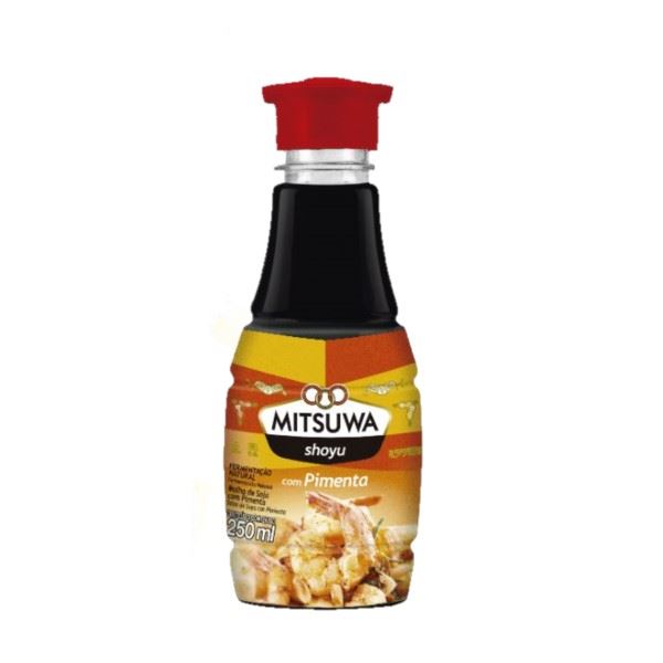 Molho Shoyu Pimenta Mitsuwa 250mL