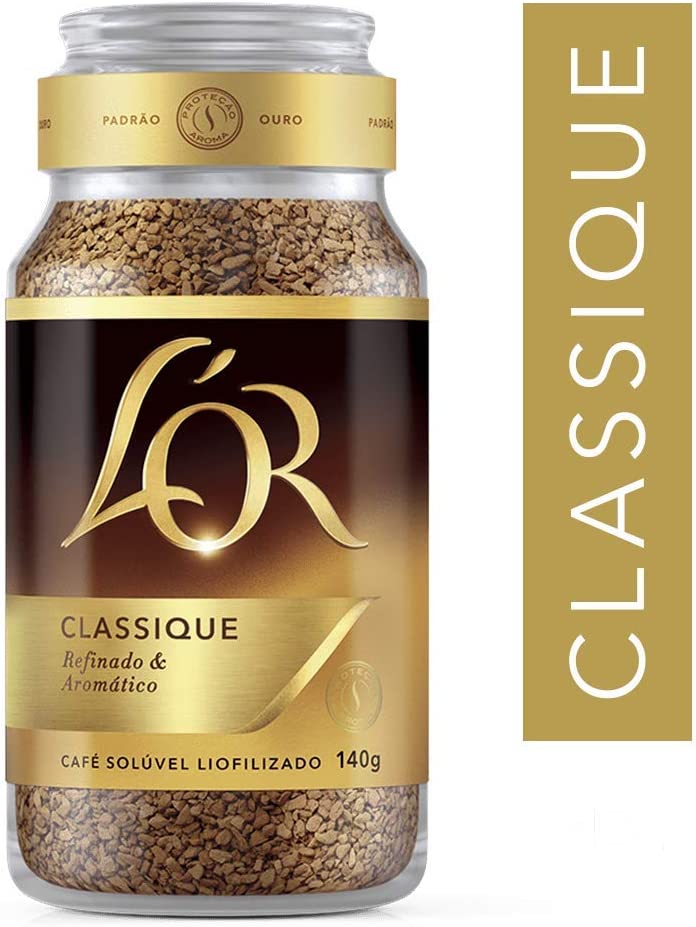 Café Solúvel Classique L'or Vidro 140g