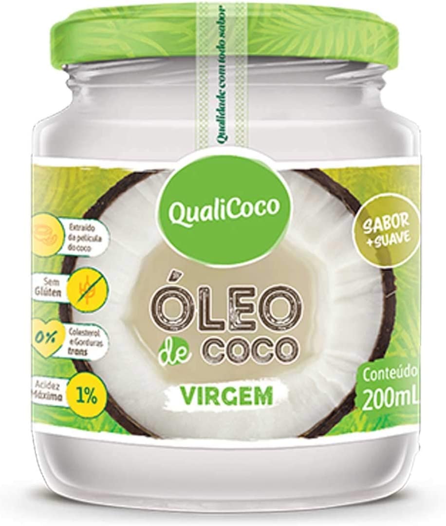 Óleo De Coco Virgem Qualicoco 200mL