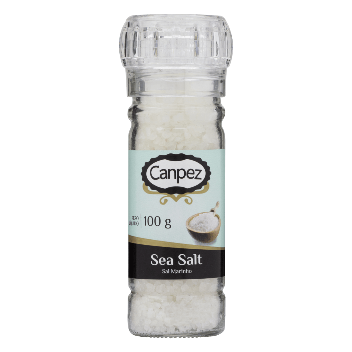Sal Marinho Com Moedor Canpez 100g