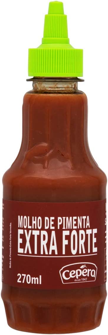 Molho De Pimenta Extra Forte Cepêra 270g