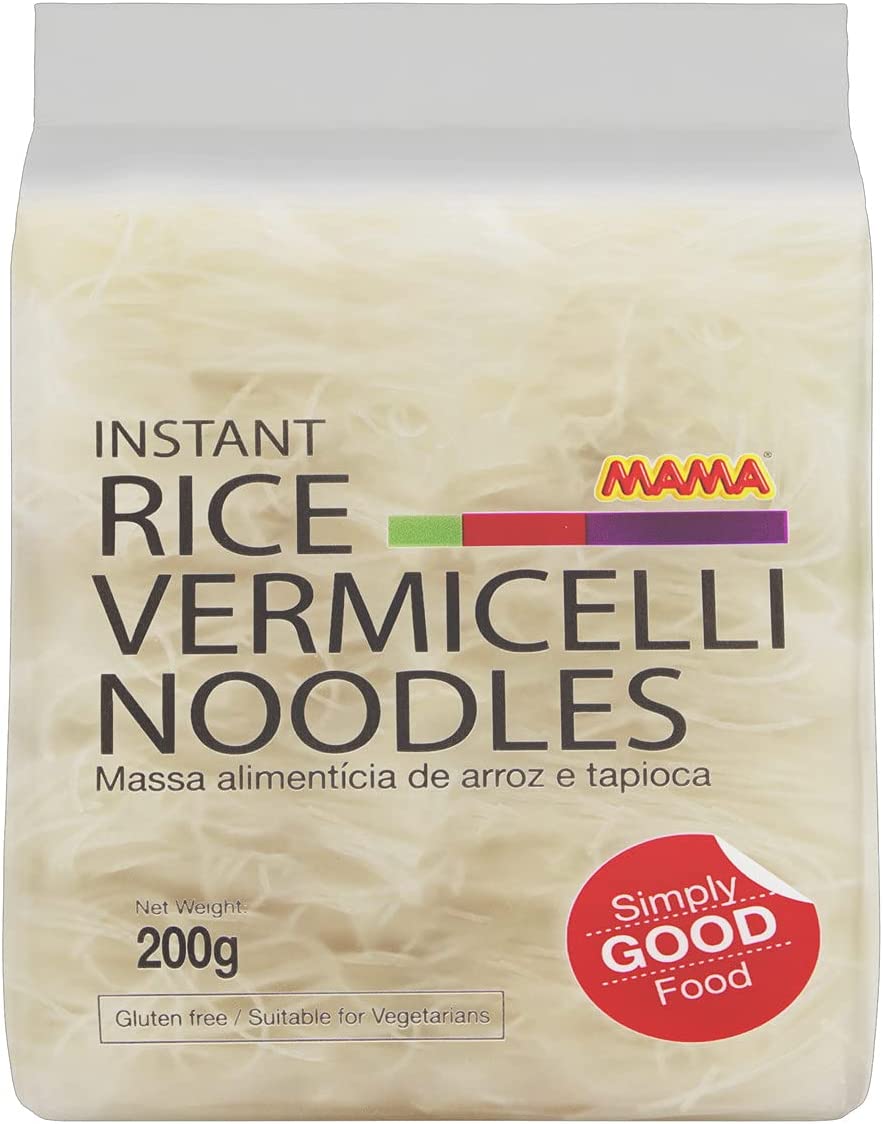 Macarrão Instantâneo Arroz e Tapioca Vermicelli Mama 200g