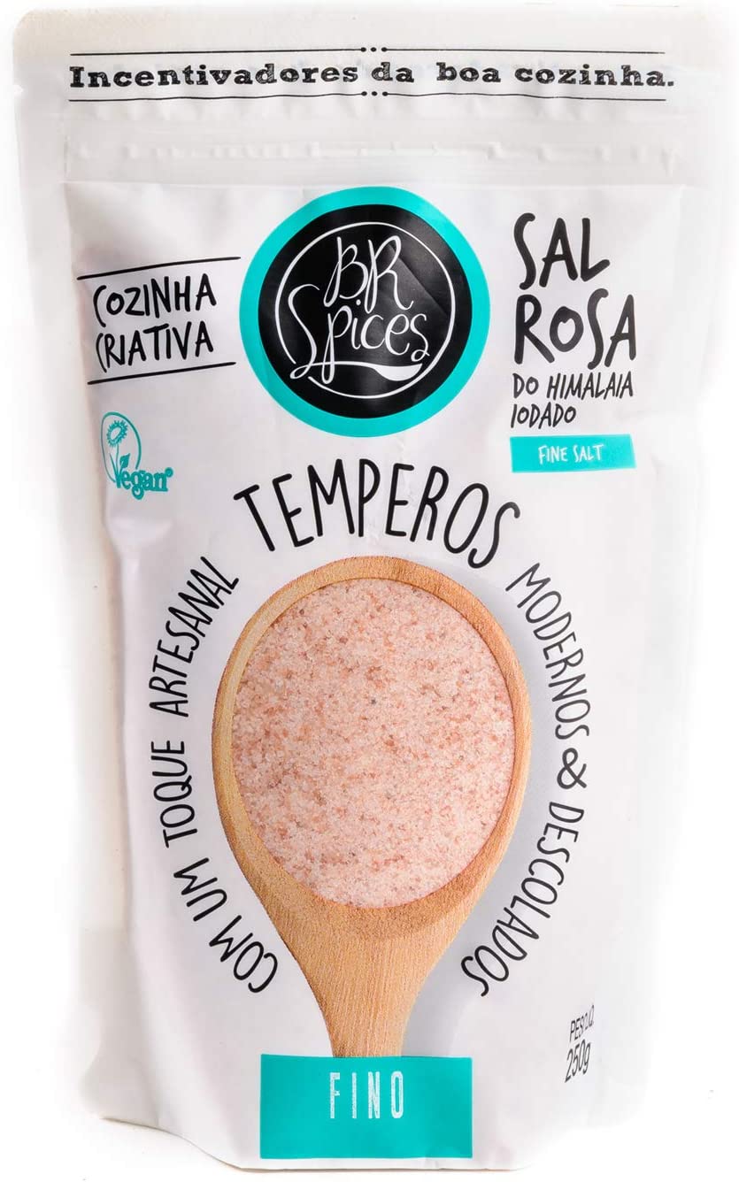 Sal Rosa Fino Do Himalaia Br Spices 250g