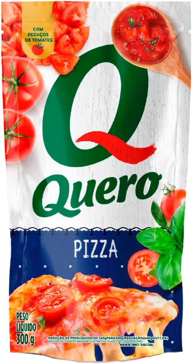 Molho Tomate Pizza Quero 300g