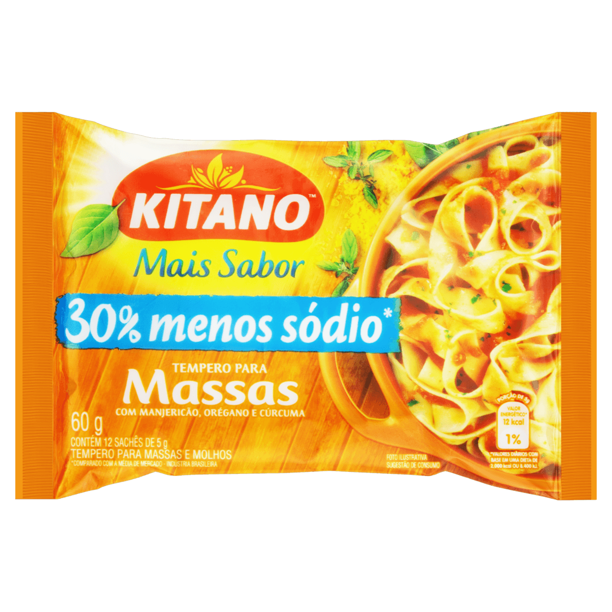 Tempero Em Pó Massas Mais Sabor Kitano 60g