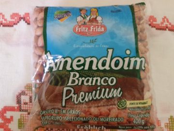 Amendoim Branco Premium Fritz e Frida Pacote 400g