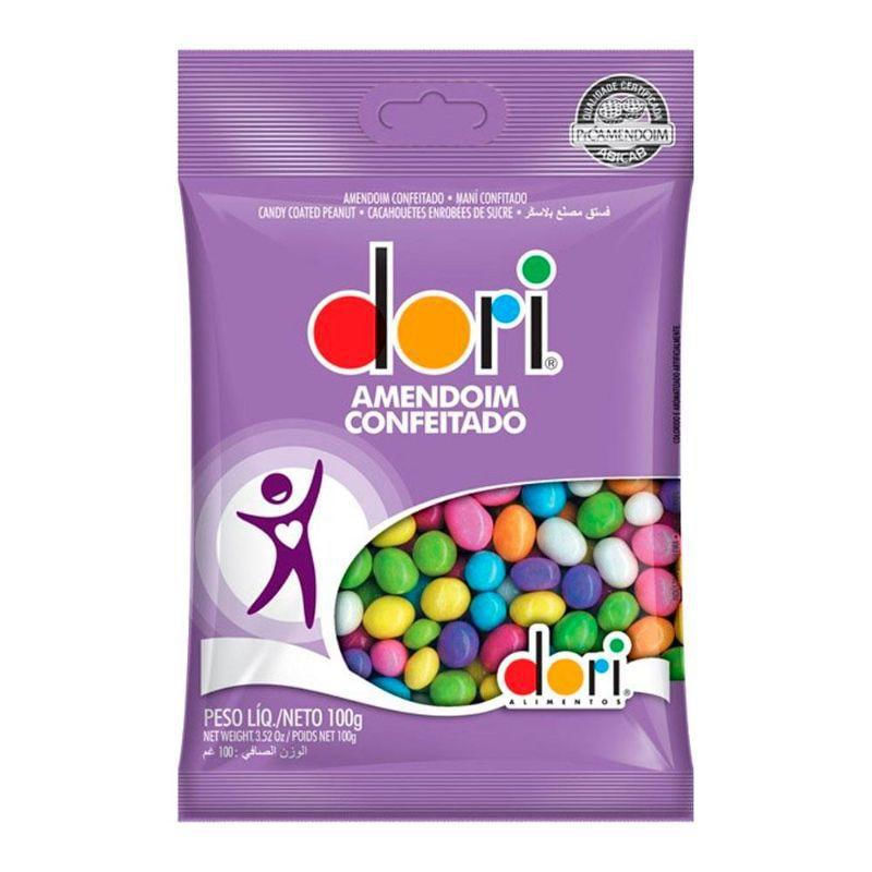 Amendoim Confeitado Colorido Dori 100g