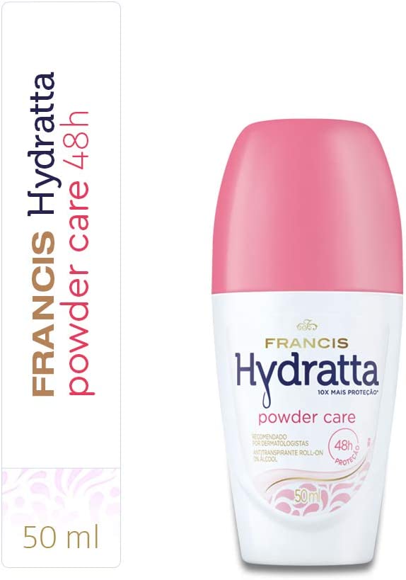 Desodorante Roll-On Powder Care Hydratta 50mL