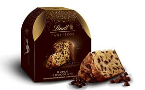Panetone Duplo Chocolate Lindt 400g